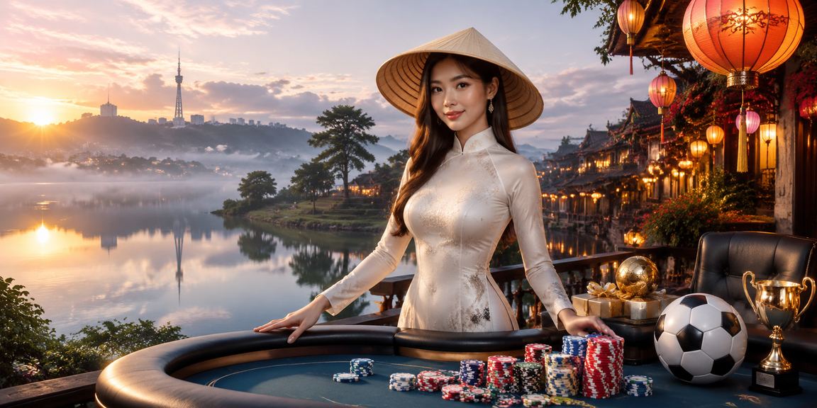 Người chơi đặt cược bóng đá trực tuyến tại Hội An với không gian giải trí hiện đại