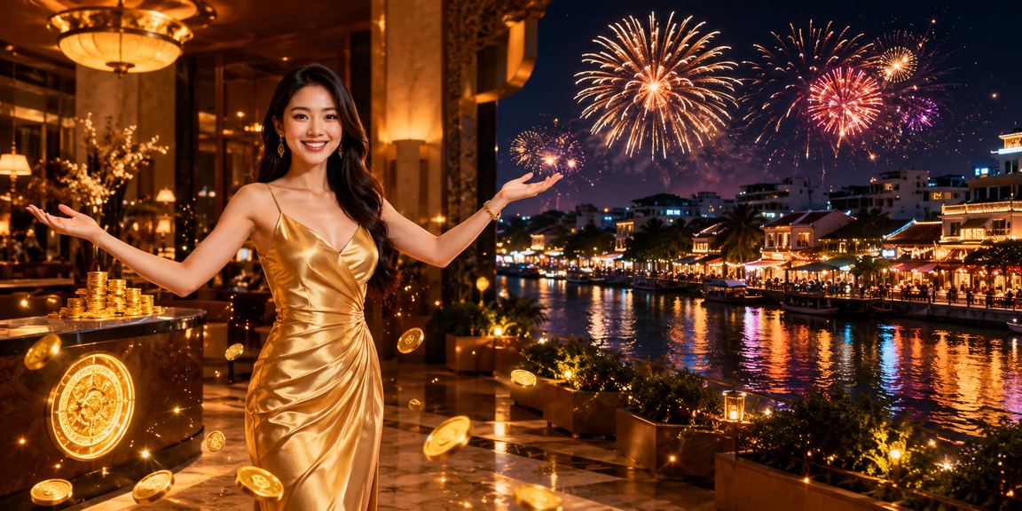 Không khí giải trí tại chợ đêm vùng Mekong với người dùng tham gia cá cược trực tuyến
