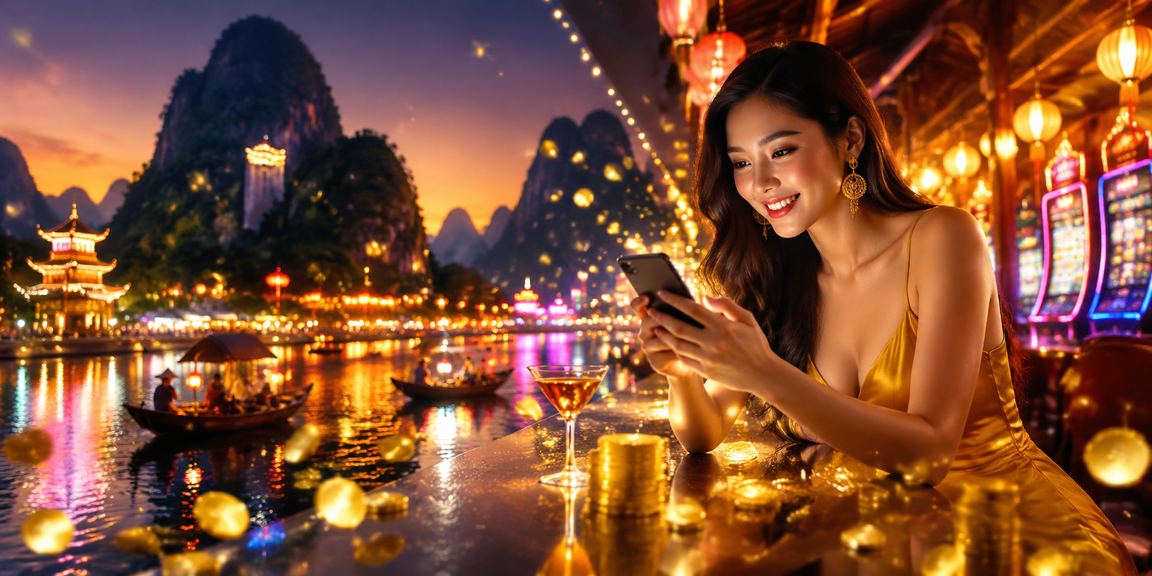 Người dùng tra cứu hướng dẫn sabong67 trên điện thoại tại chợ đêm Ninh Bình